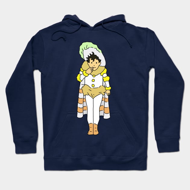 Little Nemo in Costume (White and Yellow) Hoodie by GoneawayGames